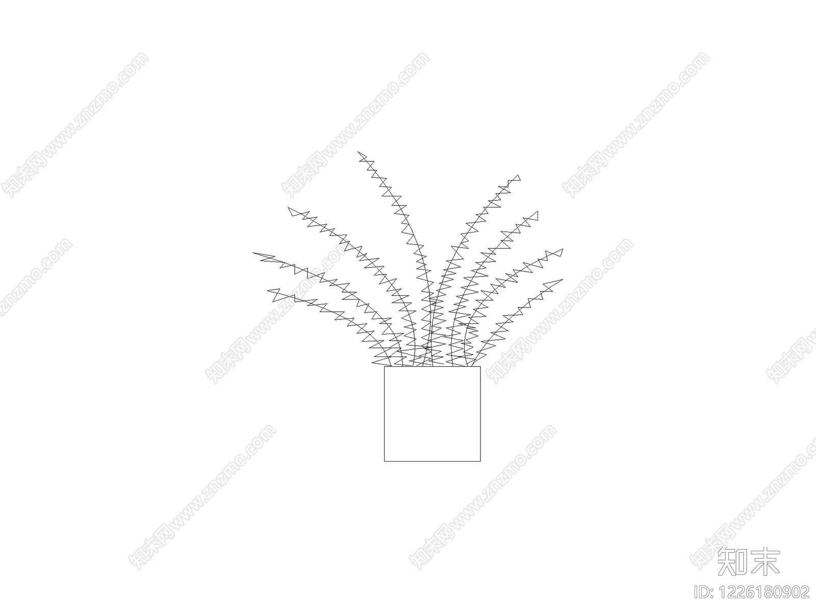 绿植cad施工图下载【ID:1226180902】
