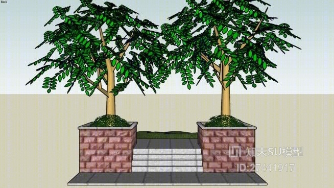 景观树SU模型下载【ID:117986973】