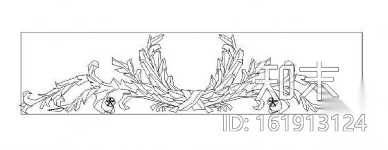 欧式雕花图块15cad施工图下载【ID:161913124】