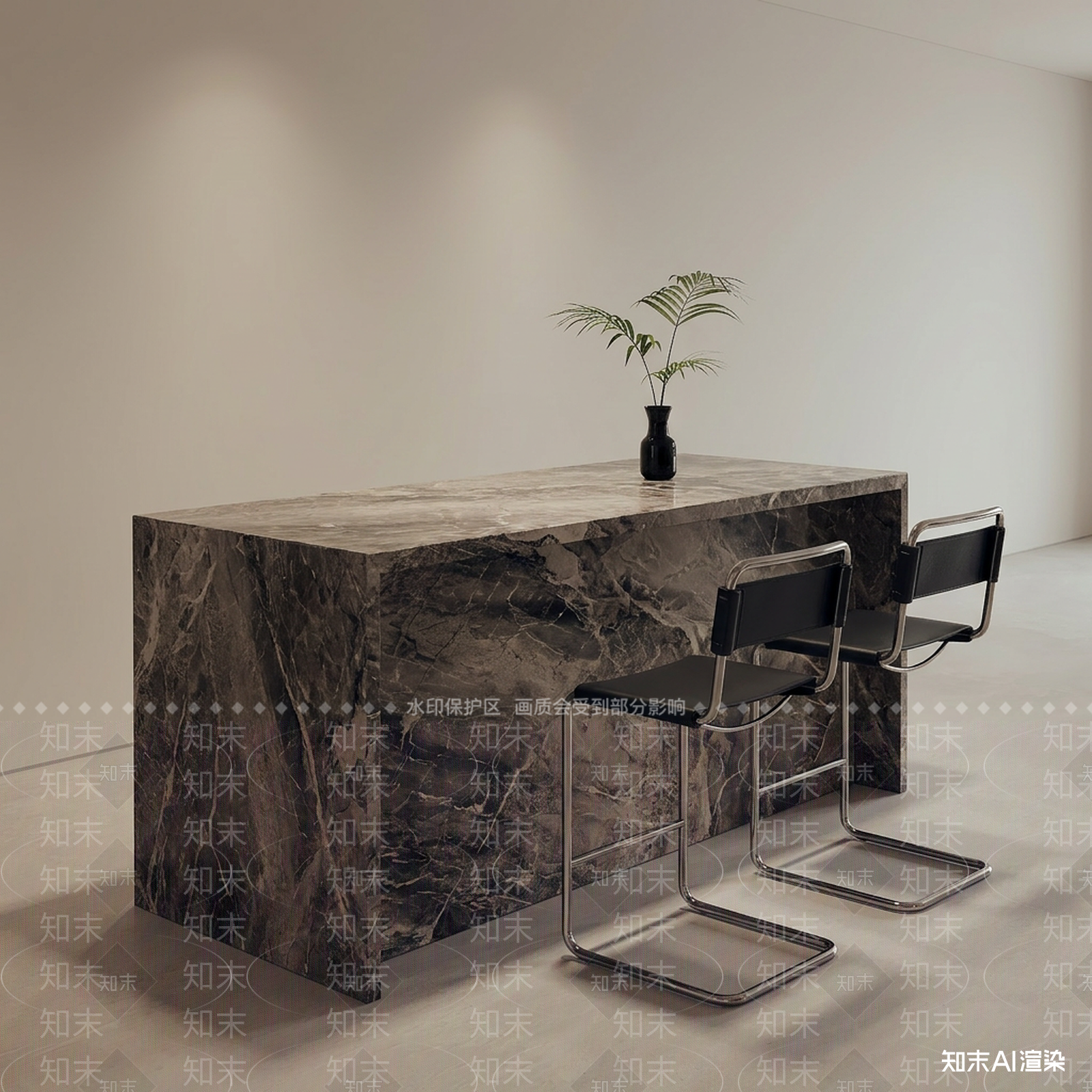 大理石吧台吧台3D模型下载【ID:1227366494】