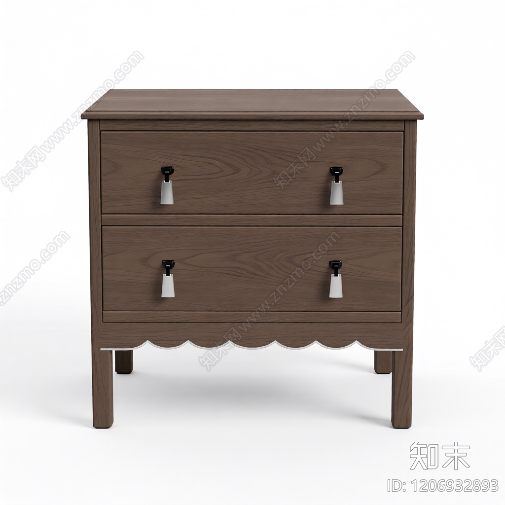 木质抽屉柜3D模型下载【ID:1206932893】