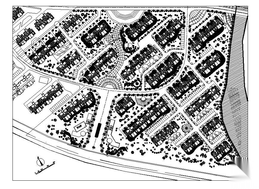 某小区五期总体规划图施工图下载【ID:161101104】