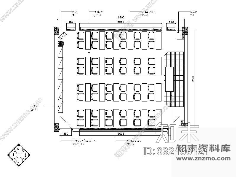 施工图某学校教室室内改造装修图施工图下载【ID:632136121】