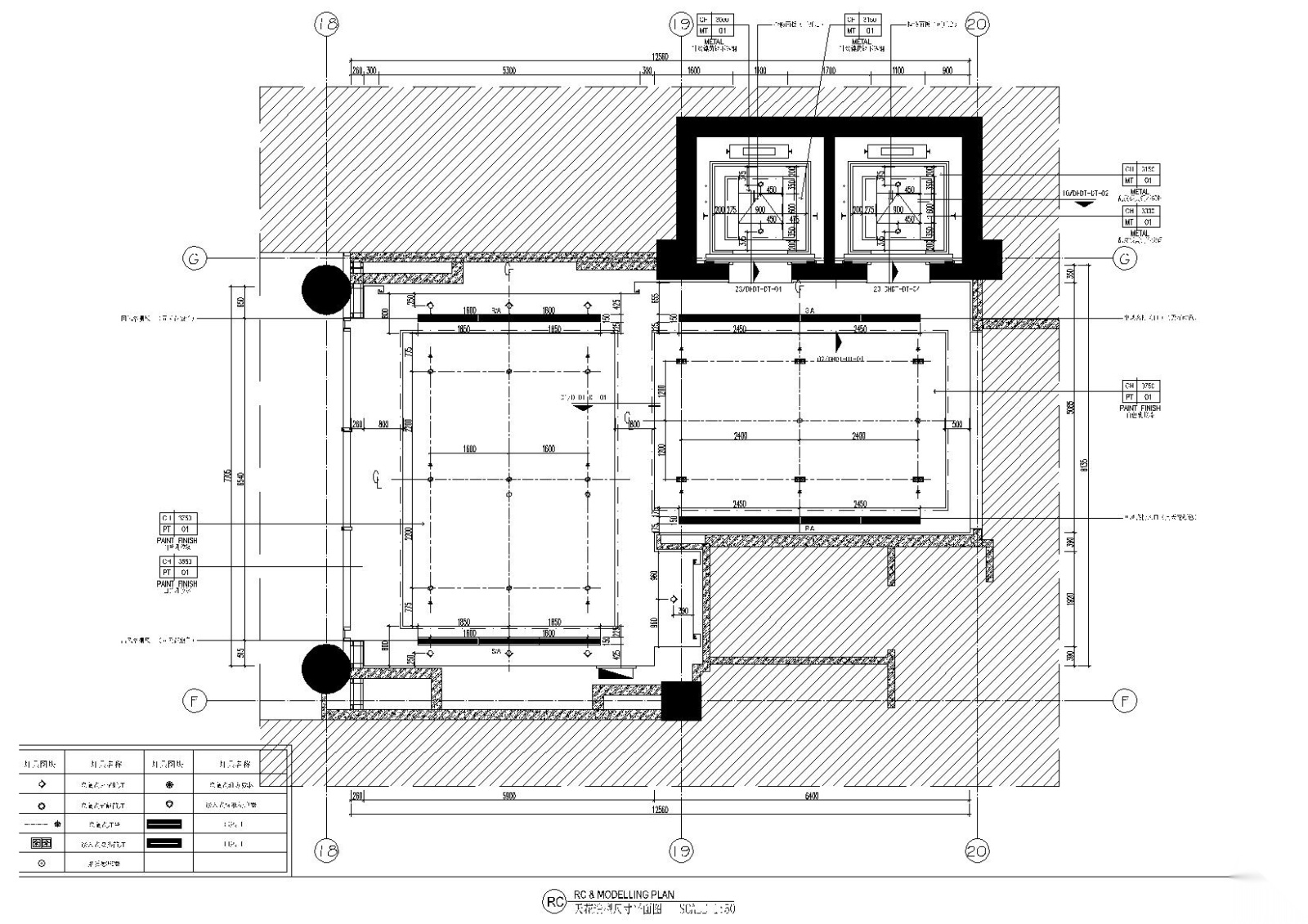 [成都]-鹏瑞利国际医疗健康中心全套施工图cad施工图下载【ID:160500159】