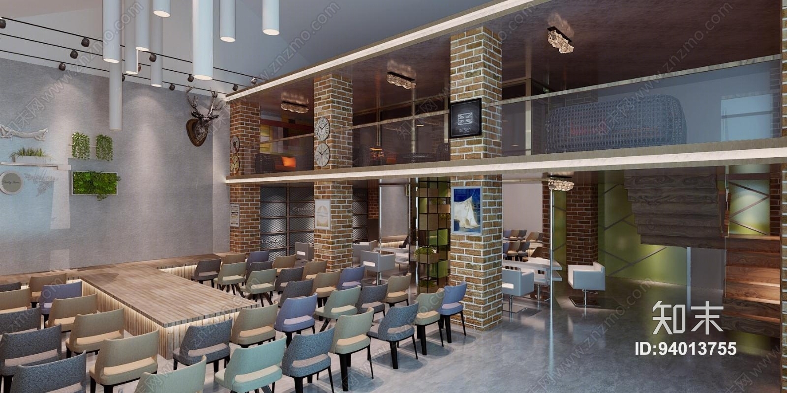 现代工业风工装模特走秀T台走秀台3D模型下载【ID:94013755】