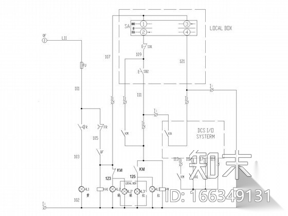 多种电机控制原理图cad施工图下载【ID:166349131】
