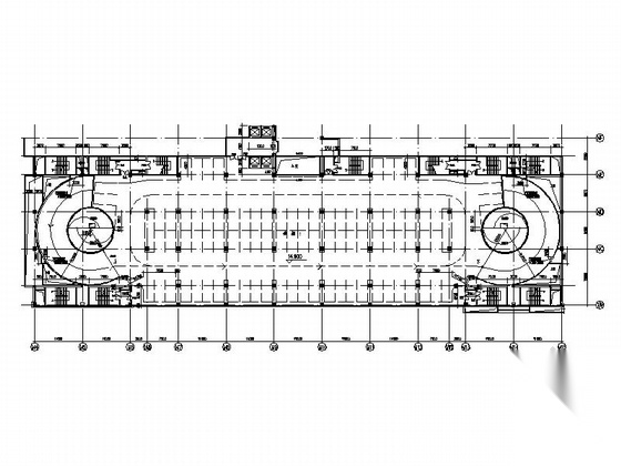 现代风格知名大型商业综合体建筑施工图（知名地产）cad施工图下载【ID:165736188】