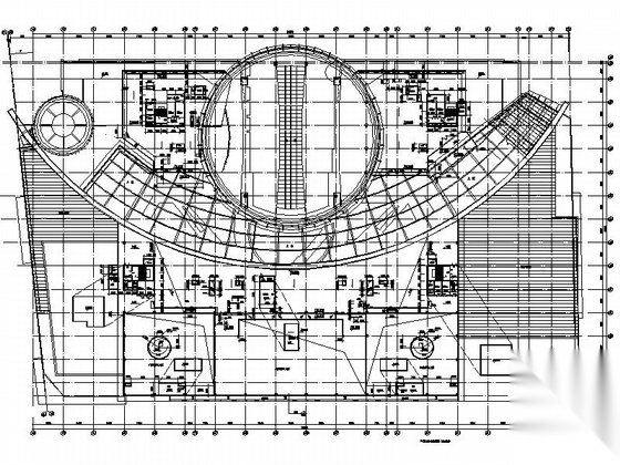 现代风格知名大型商业综合体建筑施工图（知名地产）cad施工图下载【ID:165736188】