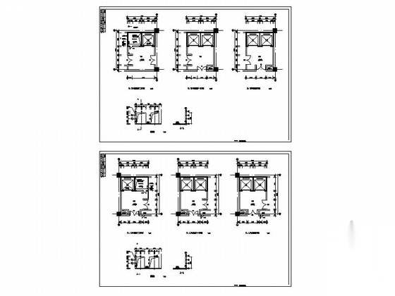 现代风格知名大型商业综合体建筑施工图（知名地产）cad施工图下载【ID:165736188】