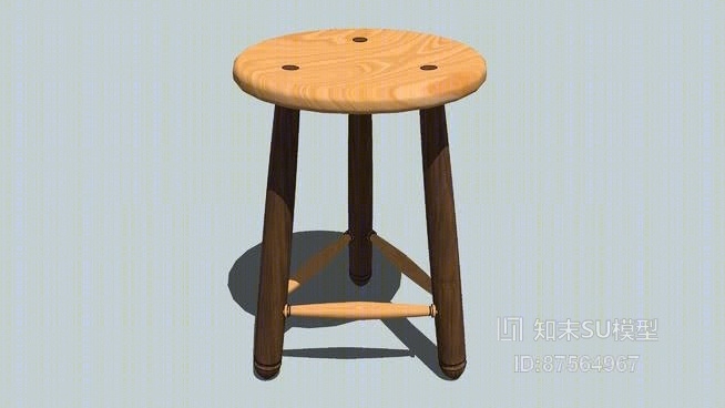 吧凳SU模型下载【ID:819270809】