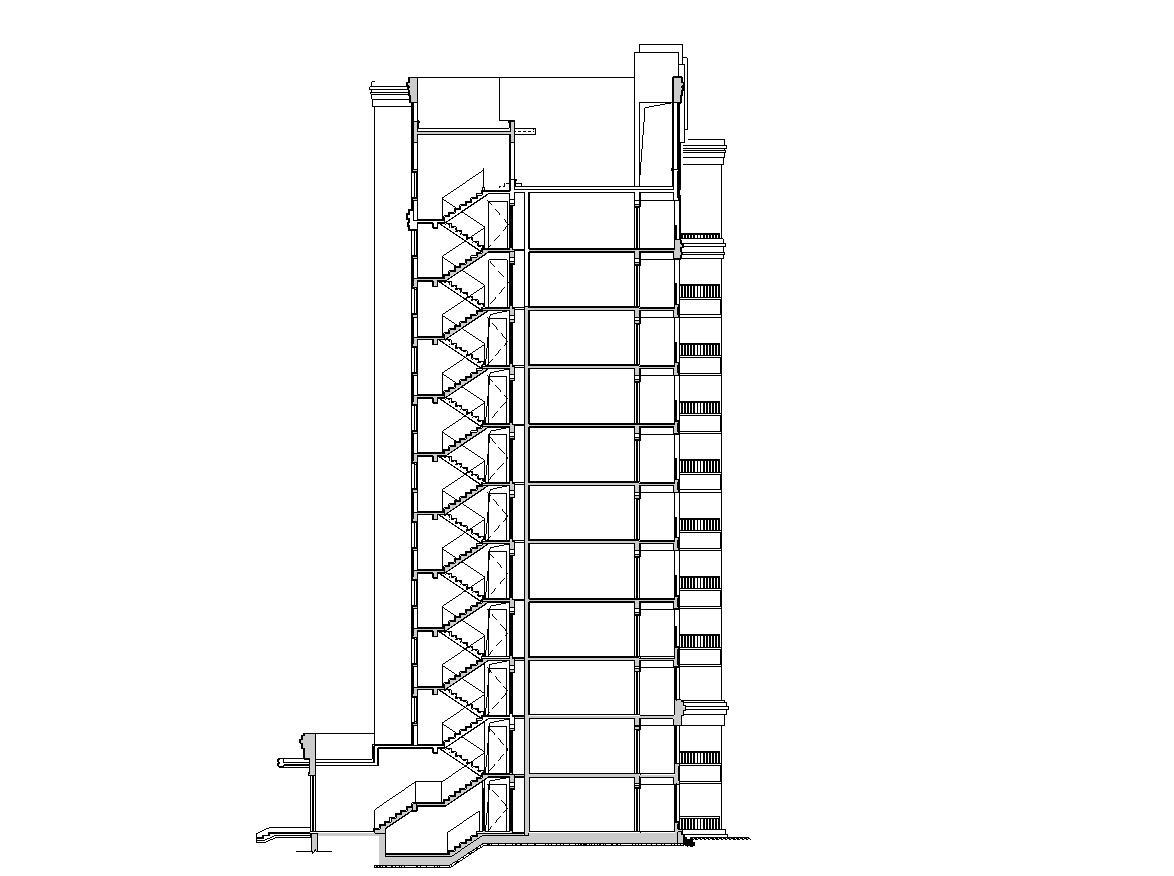 [上海]欧陆风格住宅区建筑施工图设计（CAD）施工图下载【ID:149862150】