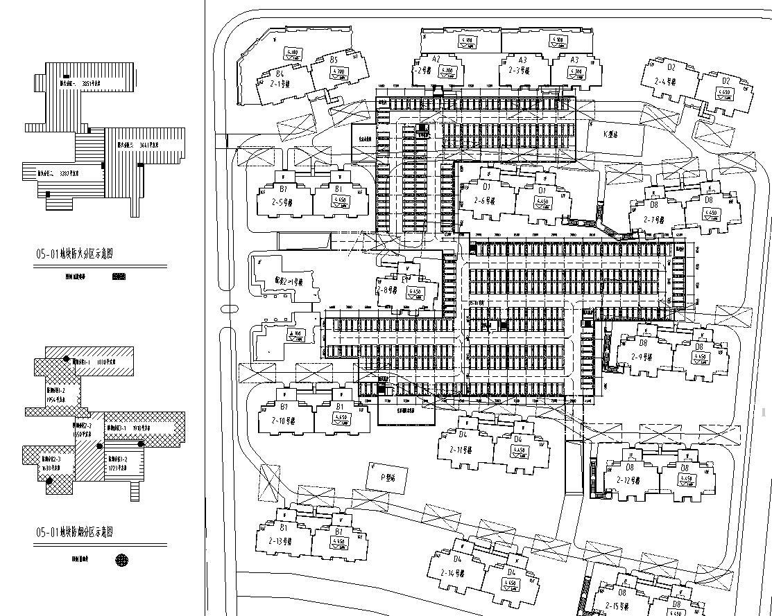[上海]欧陆风格住宅区建筑施工图设计（CAD）cad施工图下载【ID:149862150】