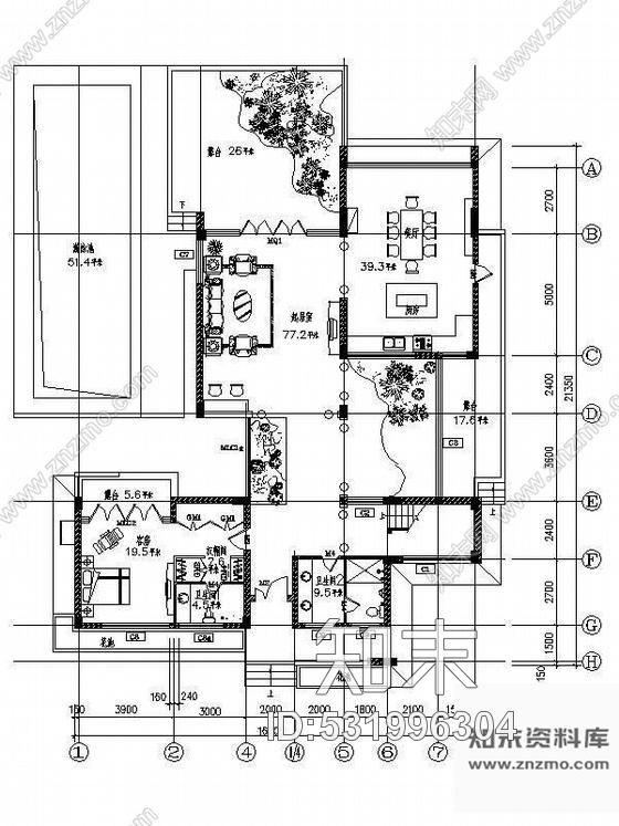 施工图三层海南别墅设计图含效果cad施工图下载【ID:531996304】