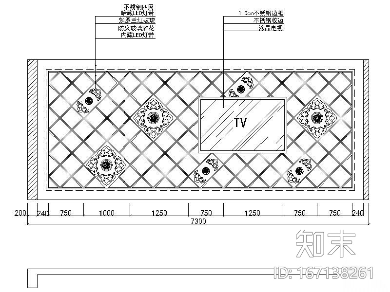 [北京]时尚个性新锐量版式KTV室内设计施工图cad施工图下载【ID:167138261】