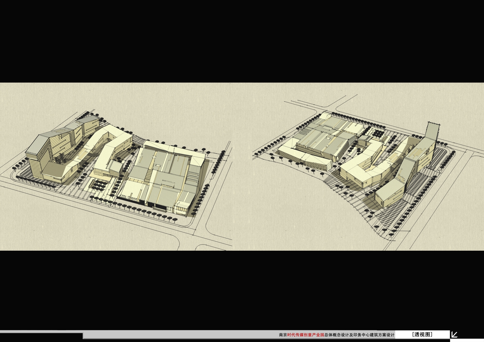 [江苏]南京创业产业园印刷业建筑设计方案文本（CAD+SU+...施工图下载【ID:151406176】