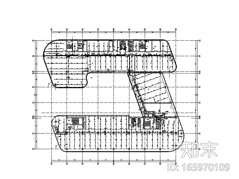 制药车间抗震支架系统结构布置及节点图2018cad施工图下载【ID:165970109】