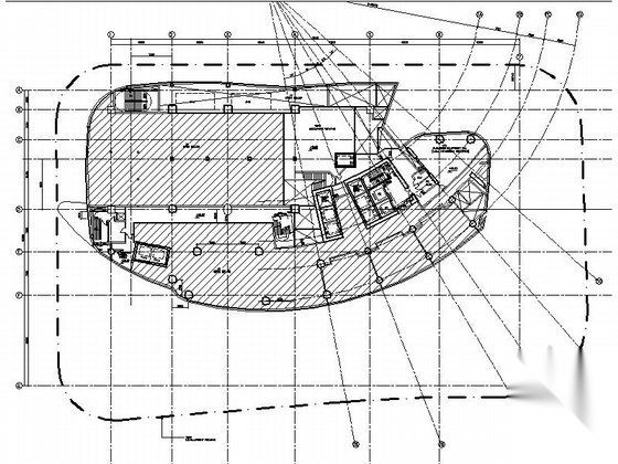 [上海]某24层酒店建筑施工图（103.5米，上海某设计院）cad施工图下载【ID:167654196】