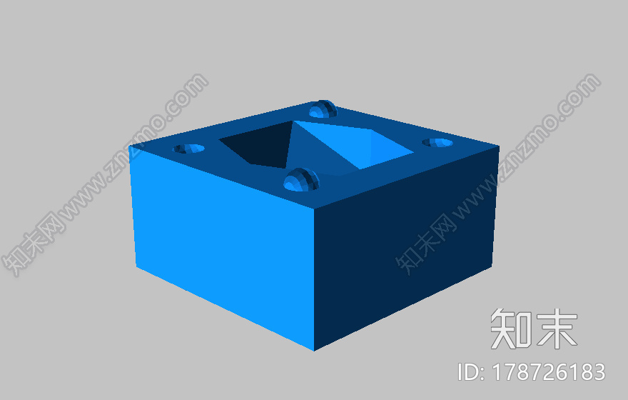 巧克力的正二十面体模具模型3d打印模型下载【ID:178726183】