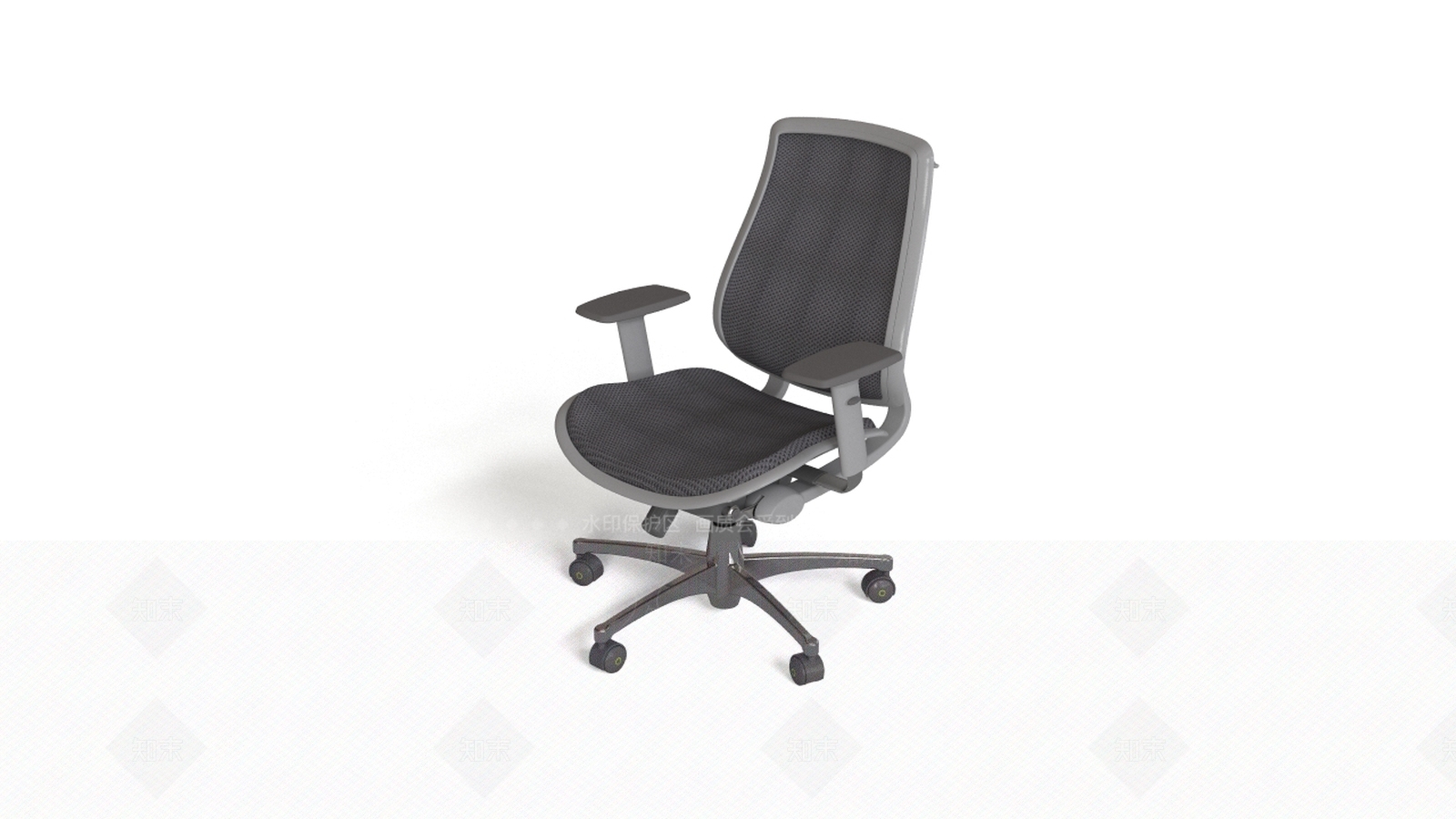 办公椅3D模型下载【ID:1162569743】