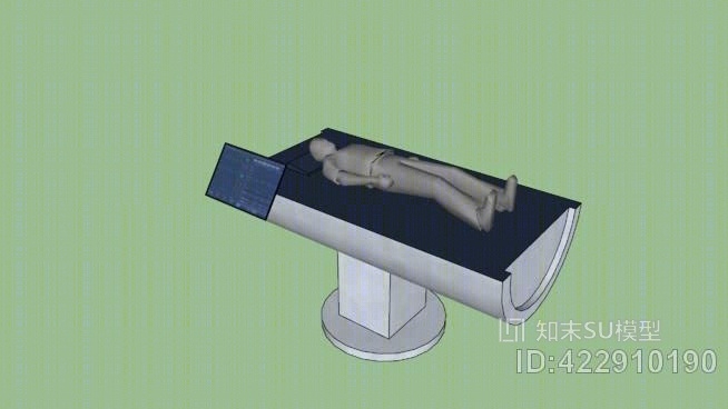 手术床（带病人）SU模型下载【ID:422910190】