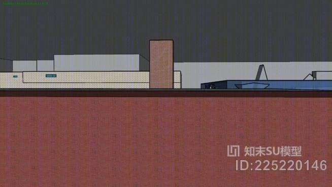 地下防空洞、建筑工地和城镇迷宫2部分SU模型下载【ID:225220146】
