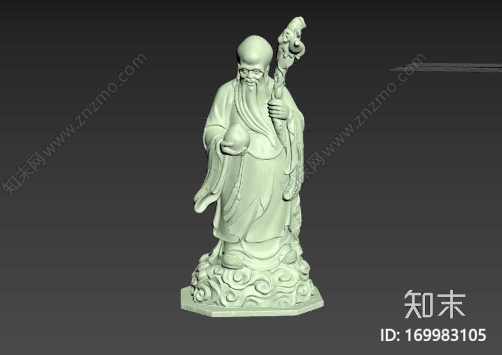 寿星3d打印模型下载【ID:169983105】