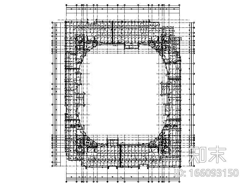 支撑结构cad施工图下载【ID:166093150】