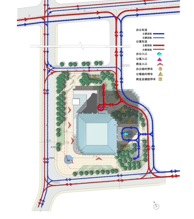 南京百汇国际办公楼方案cad施工图下载【ID:151474148】