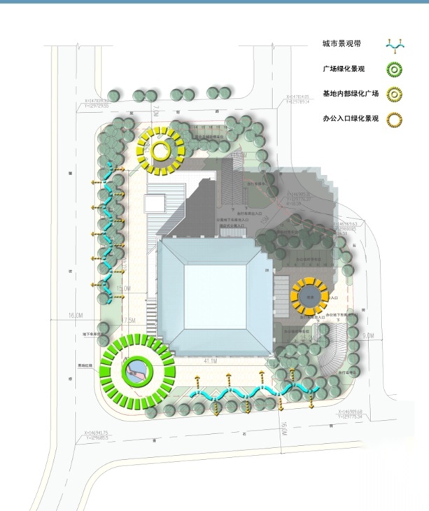 南京百汇国际办公楼方案cad施工图下载【ID:151474148】