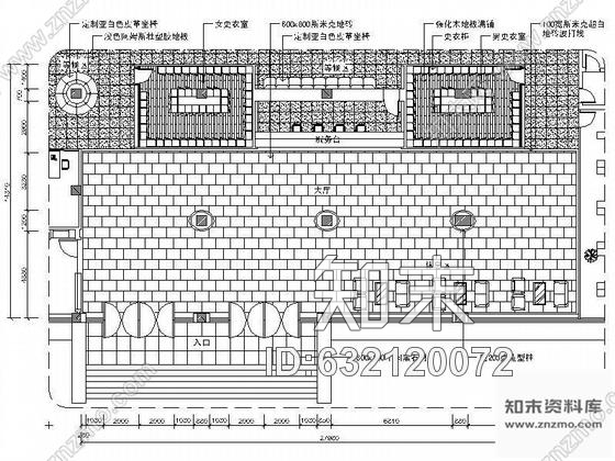 施工图康体休闲中心装修图库施工图下载【ID:632120072】