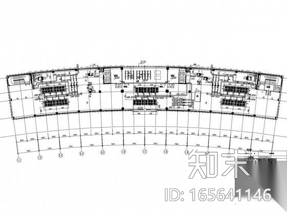 [江苏]行政服务中心空调通风及防排烟系统设计施工图（大...cad施工图下载【ID:165641146】