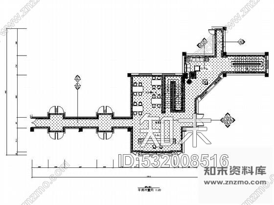 施工图某餐厅及休息区设计装修图cad施工图下载【ID:532008516】