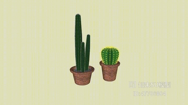 盆栽SU模型下载【ID:47706804】