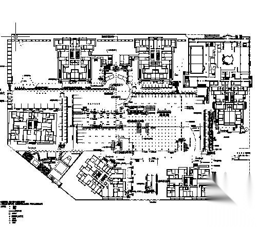 [上海]住宅区园林景观工程施工图（包含效果图）施工图下载【ID:161064155】