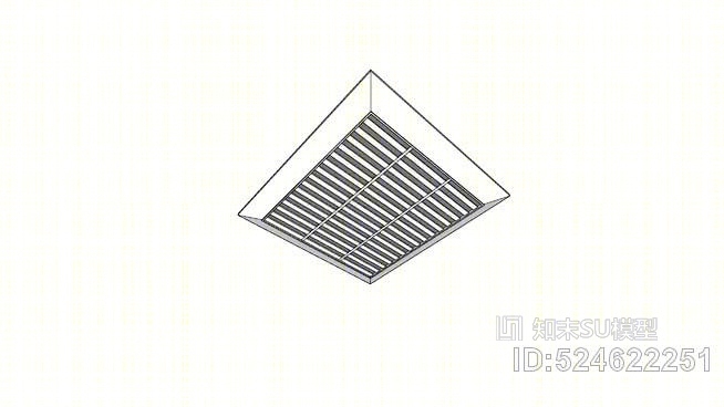 浴室风扇排气口SU模型下载【ID:524622251】