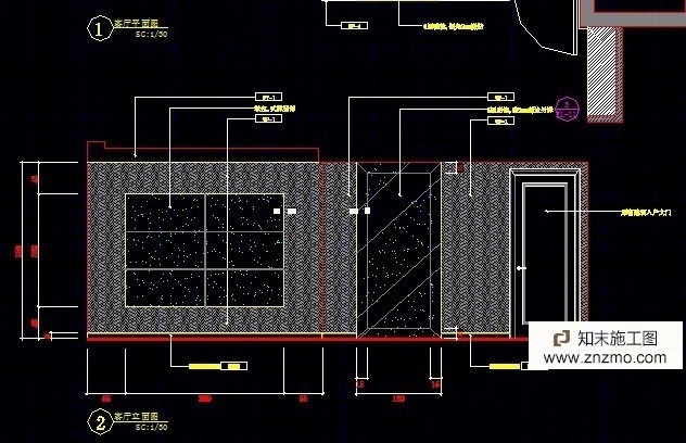 现代欧式混搭风格施工图cad施工图下载【ID:36938263】