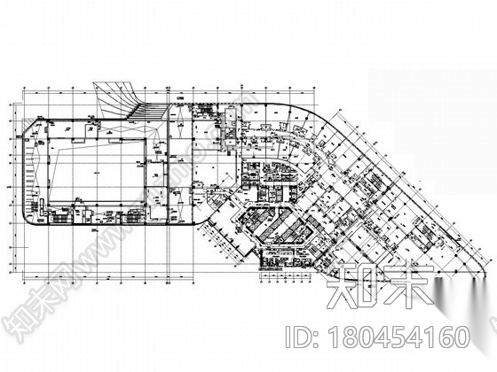 [北方]200米以上大型城市综合体给排水施工图（超五星酒...cad施工图下载【ID:180454160】