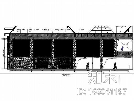 [四川]某奢华会所地下一层室内装修施工图（含效果）施工图下载【ID:166041197】