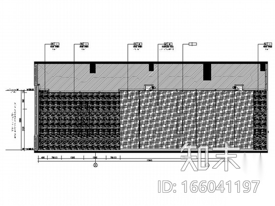 [四川]某奢华会所地下一层室内装修施工图（含效果）施工图下载【ID:166041197】