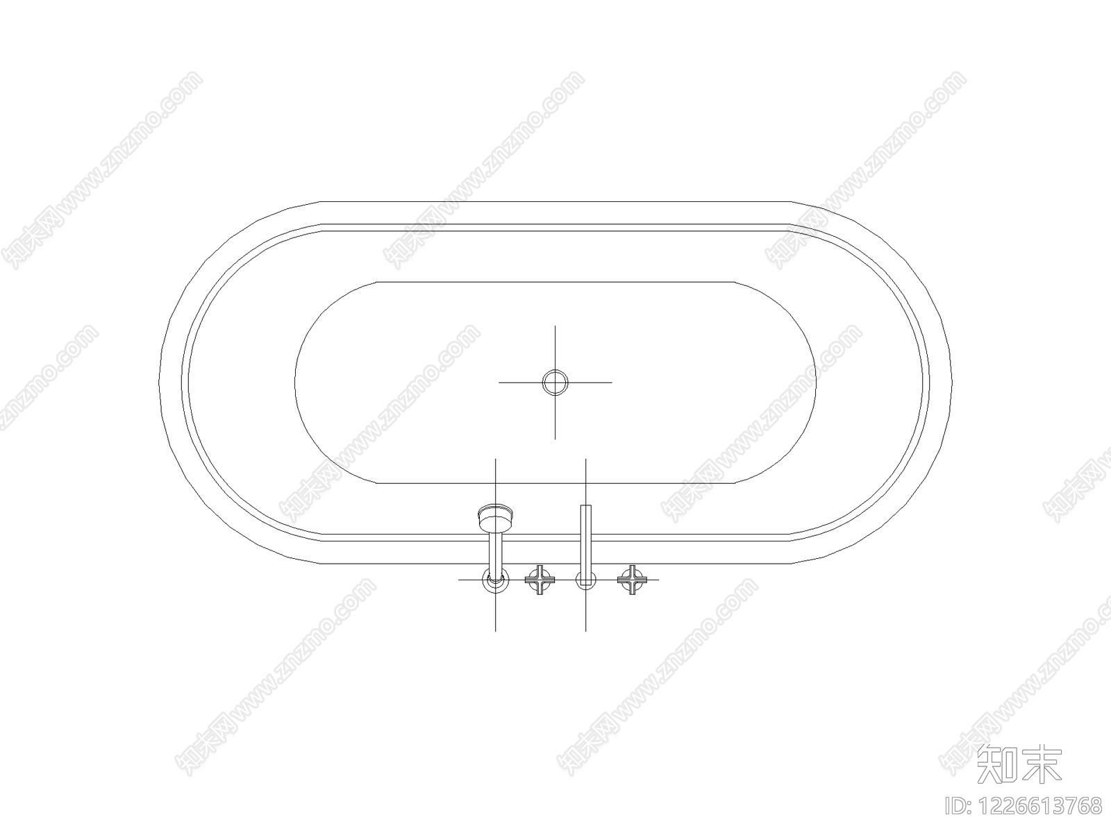 卫浴设施cad施工图下载【ID:1226613768】