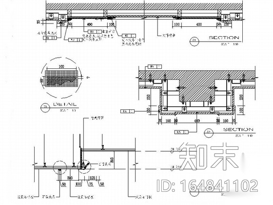 [江苏]混搭风格度假村宾馆全套室内设计CAD装修图（含...施工图下载【ID:164841102】