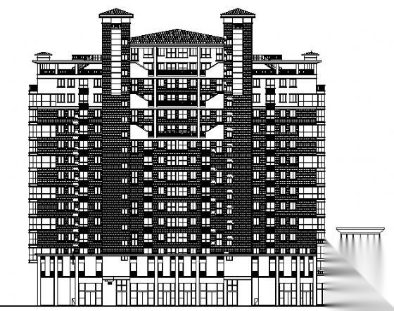 [南通]某十六层框剪结构住宅楼建筑结构施工图施工图下载【ID:149849185】