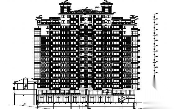 [南通]某十六层框剪结构住宅楼建筑结构施工图施工图下载【ID:149849185】