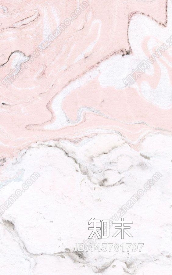 抽象文理大理石粉白色裂纹墙面大理石贴图下载【ID:345781707】
