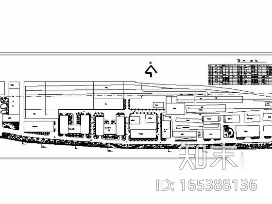 [杭州]某厂区景观绿化设计方案cad施工图下载【ID:165388136】