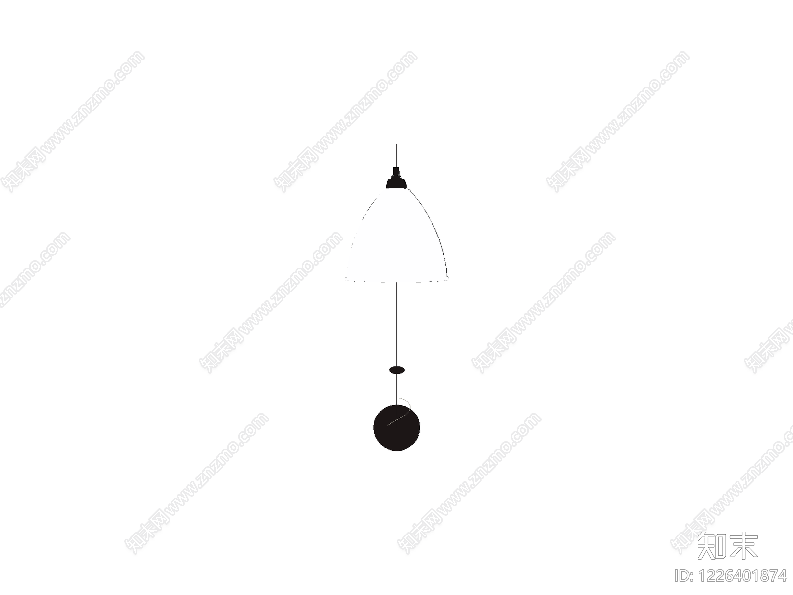 灯具图块cad施工图下载【ID:1226401874】