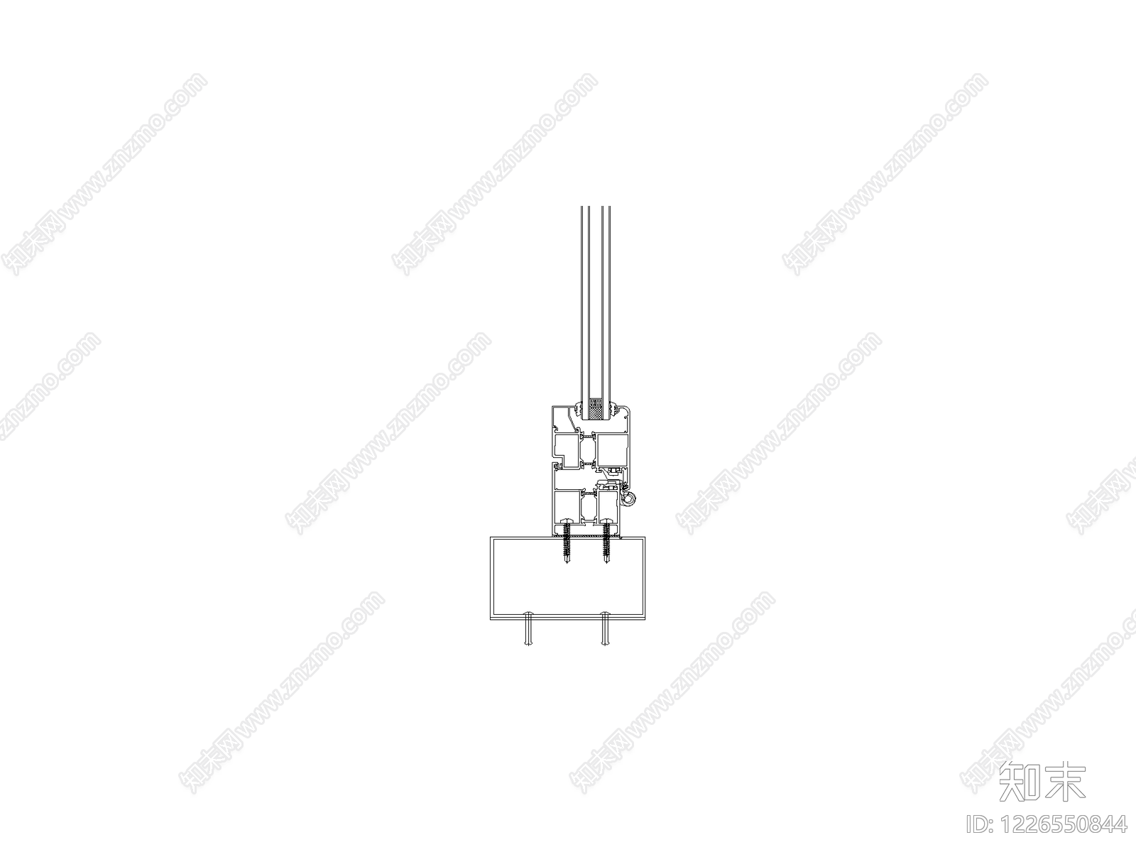 五金管件cad施工图下载【ID:1226550844】