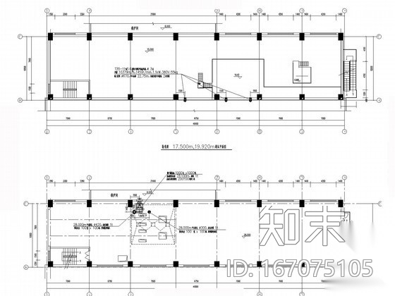 热电厂厂房锅炉采暖系统及空调通风设计施工图cad施工图下载【ID:167075105】