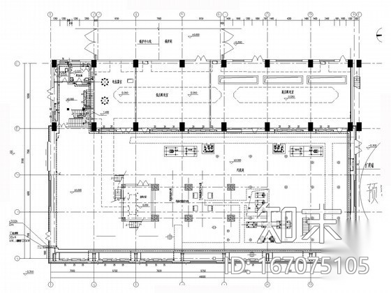 热电厂厂房锅炉采暖系统及空调通风设计施工图cad施工图下载【ID:167075105】