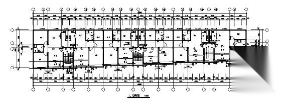 某四层底商住楼建筑方案图cad施工图下载【ID:149887104】